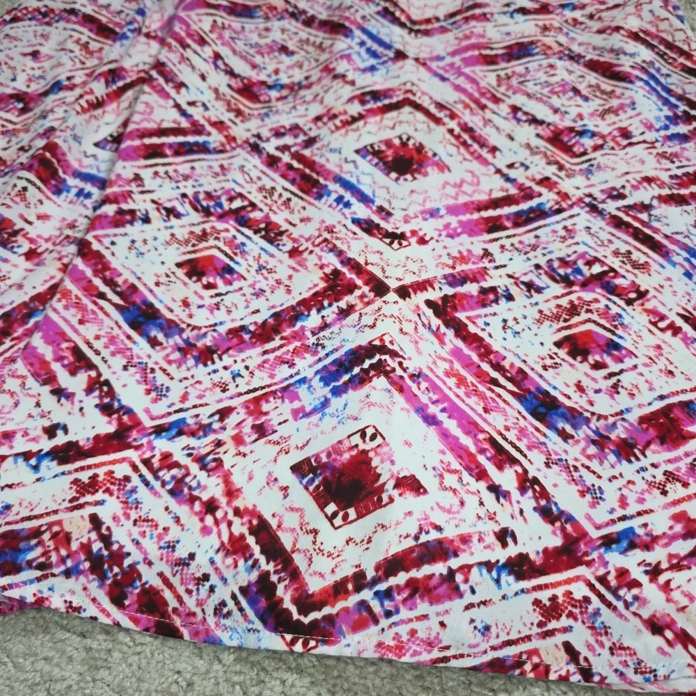 Show Me Your Mumu Circus Mini Slip Dress Size M Abrias Pink Diamond Print - Picture 4 of 8